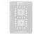 AMAOE U-Tensor Google Tensor CPU Lower Layer BGA Reballing Stencil