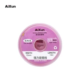 AiXun Desoldering Wick Tin Removal Soldering Wick for PCB Soldering & Repair (1 Pc)