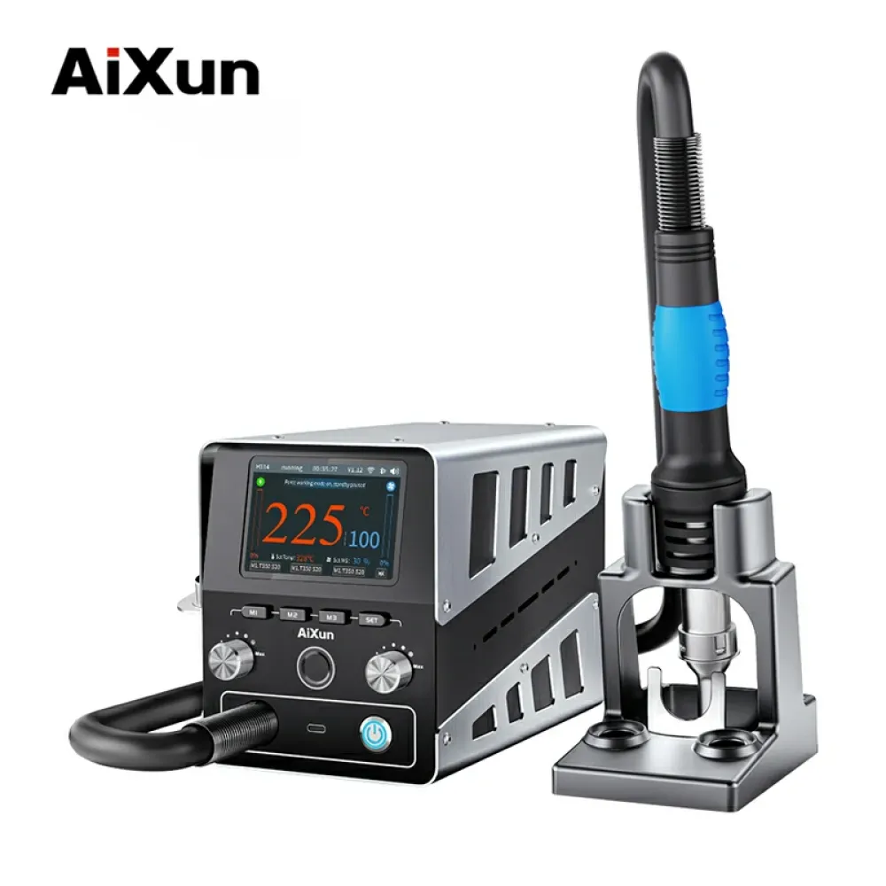 AiXun H314 1400W Intelligent Digital High-Power Hot Air Gun Desoldering Rework Station