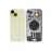 iPhone 15 Plus Back Glass Panel with MagSafe Magnet Replacement