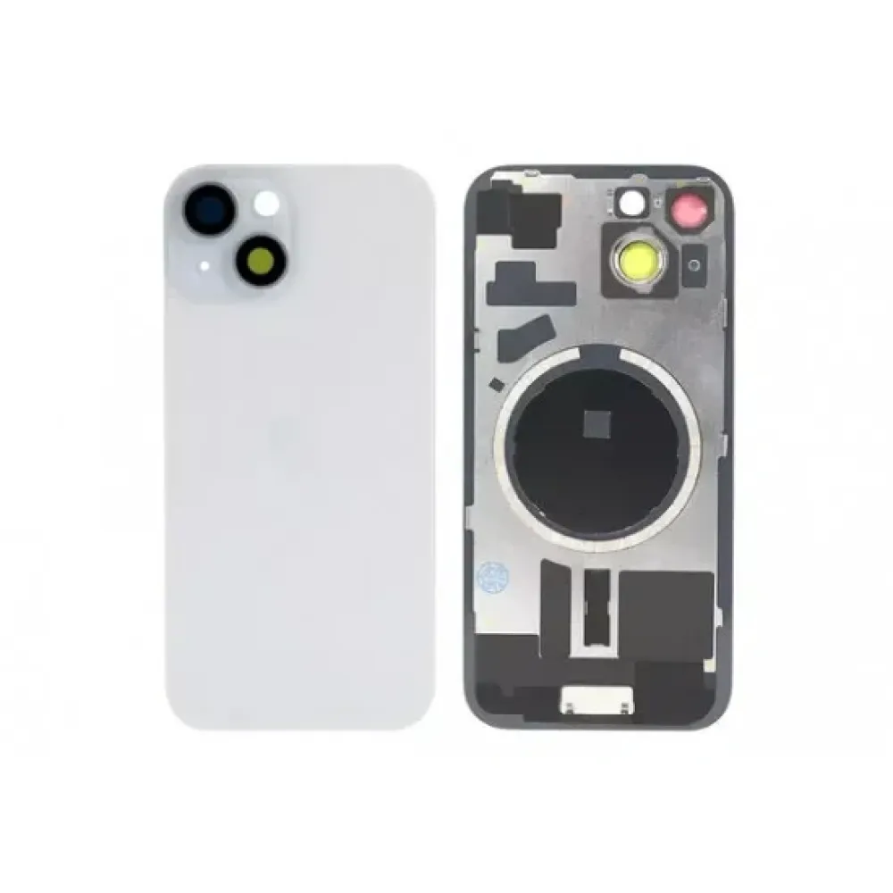 iPhone 15 Plus Back Glass Panel with MagSafe Magnet Replacement
