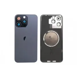 iPhone 15 Pro Max Back Glass Panel with MagSafe Magnet Replacement