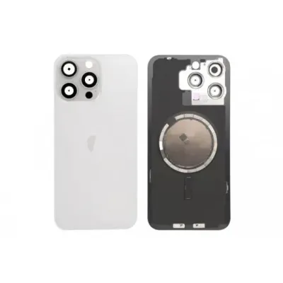 iPhone 15 Pro Max Back Glass Panel with MagSafe Magnet Replacement