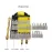 B&R X4301 43-in-1 BGA Maintenance Knife Set for iPhone CPU, NAND & IC Glue Removal
