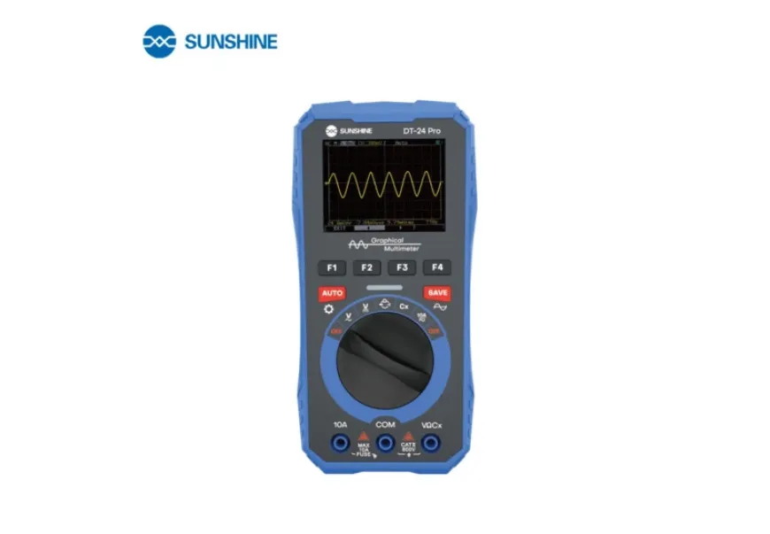 10A SUNSHINE DT-24 Pro 2-in-1 Oscilloscope Digital Multimeter with Waveform Capture