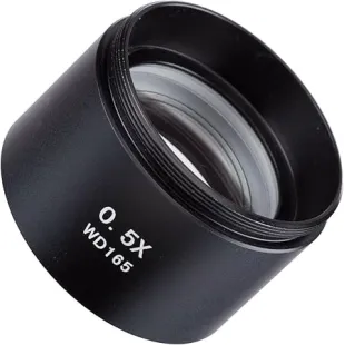 0.5X Barlow Lens For SM Series Stereo Microscopes (48mm)