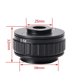 0.5X C-Mount Lens 0.5X CTV Adapter For Trinocular Microscope Camera (38 MM )