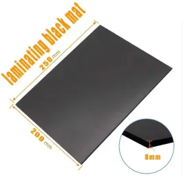 Black 8mm Soft Sponge Mat for Mobile Display Laminating