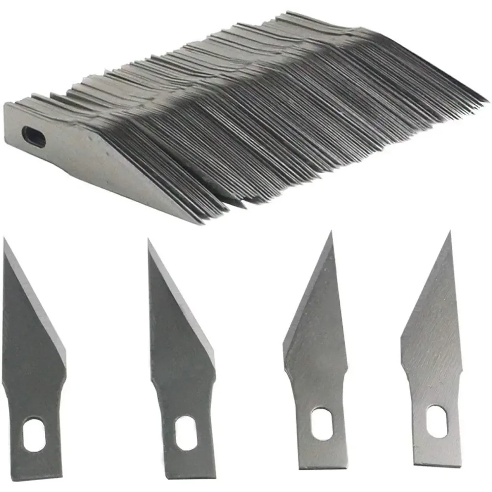 BSD 11A Metal Surgical Carving Blades for PCB Motherboard Glue Removal & IC Disassembly (10 Pcs/Box)