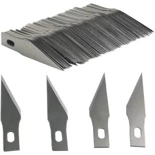 BSD 11A Metal Surgical Carving Blades for PCB Motherboard Glue Removal & IC Disassembly (10 Pcs/Box)