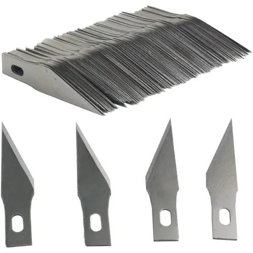 BSD 11A Metal Surgical Carving Blades for PCB Motherboard Glue Removal & IC Disassembly (10 Pcs/Box)