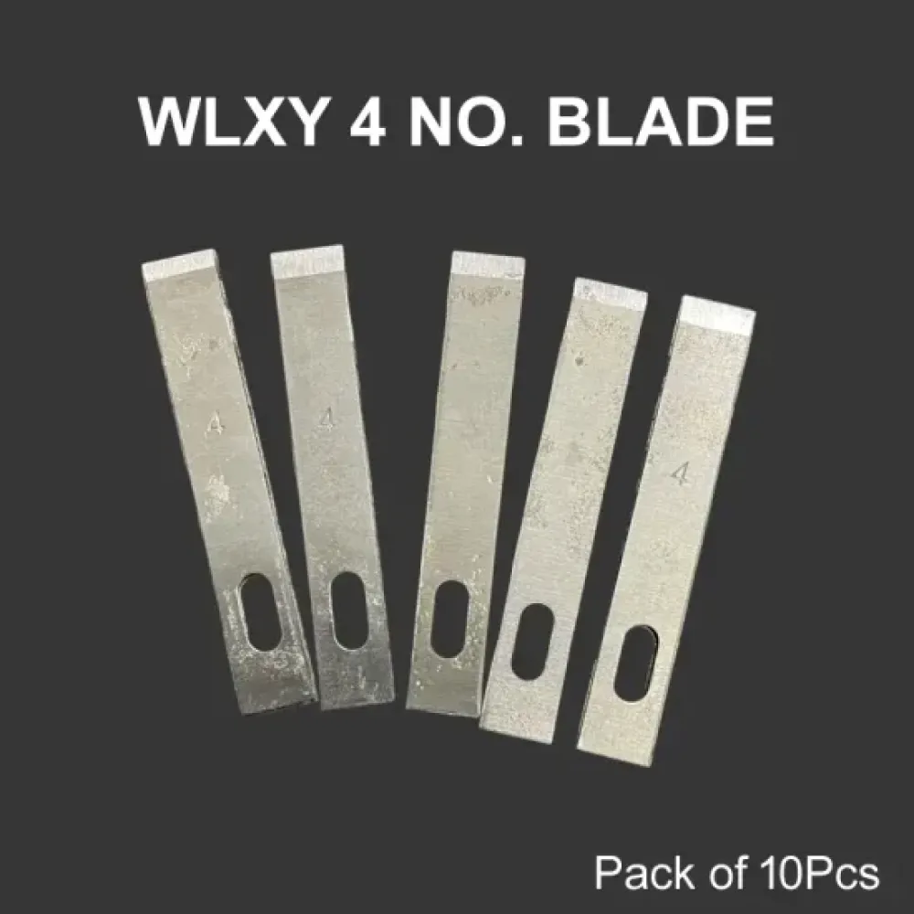 BSD No. 4 Metal Carving Blades for PCB Motherboard Glue Removal & IC Disassembly (10 Pcs/Box)