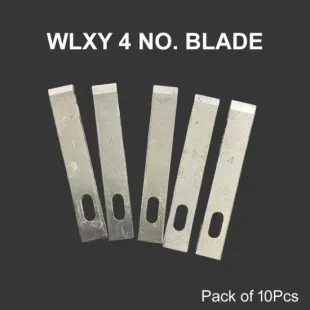 BSD No. 4 Metal Carving Blades for PCB Motherboard Glue Removal & IC Disassembly (10 Pcs/Box)