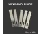 BSD No. 4 Metal Carving Blades for PCB Motherboard Glue Removal & IC Disassembly (10 Pcs/Box)
