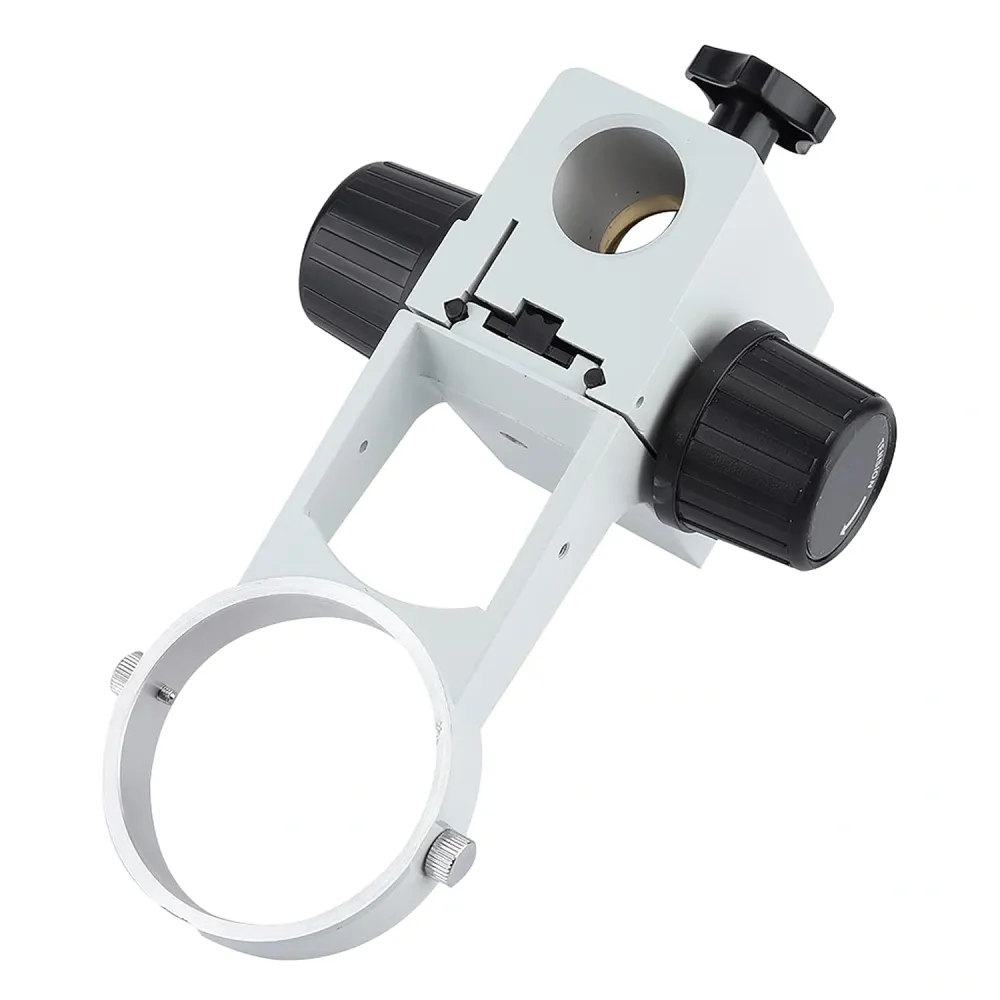 76MM Zoom Adjustable Stereo Microscope Focus Bracket Stand