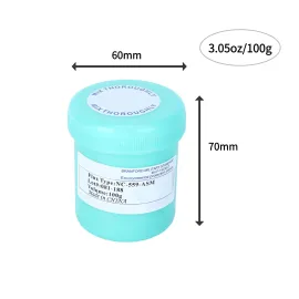 AMTECH NC-559-ASM No-Clean Soldering Flux Paste for BGA, SMD & PCB Repair 100g
