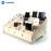 48 Grid Wooden Desktop Storage Box Mobile Phone Management Storage Box Creative Desktop Office Meeting Finishing Grid Multi Cell Phone Rack Display (48)